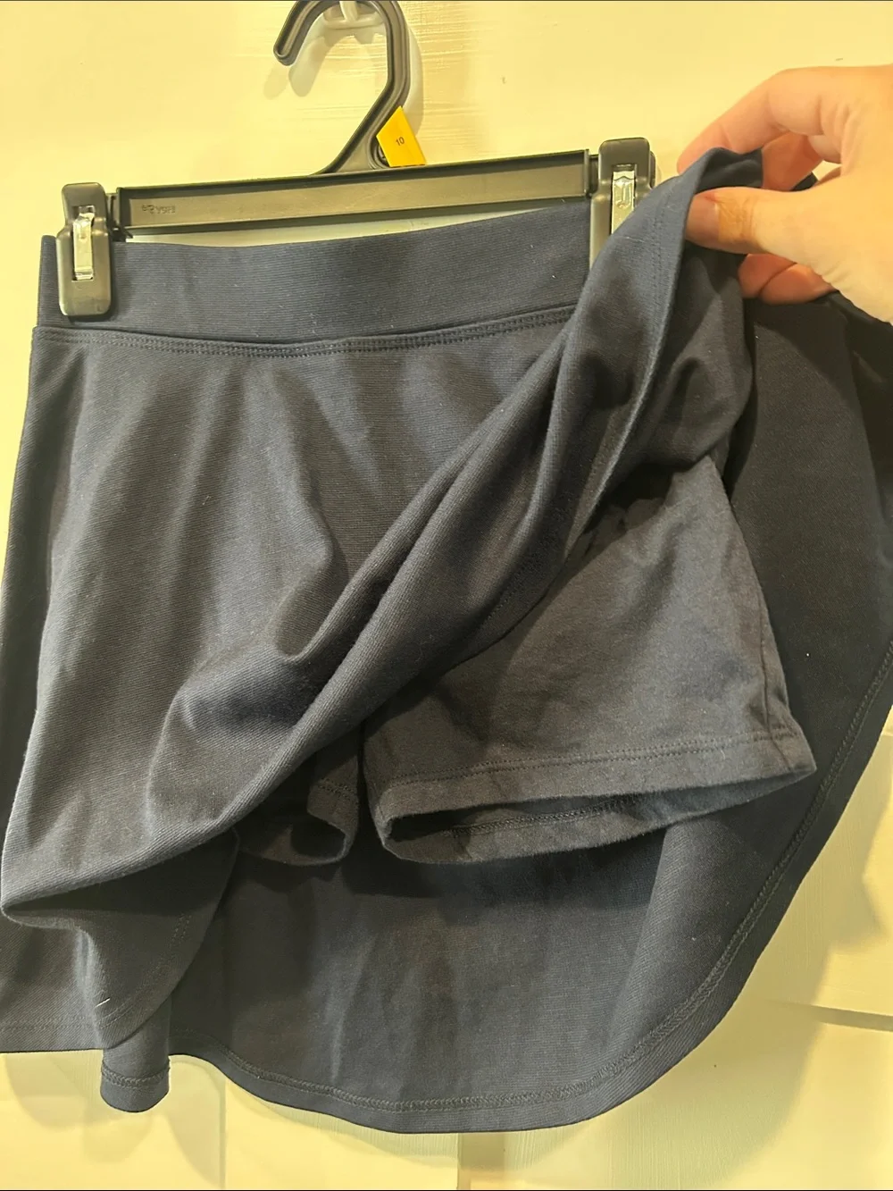 Navy A-Line Skirt